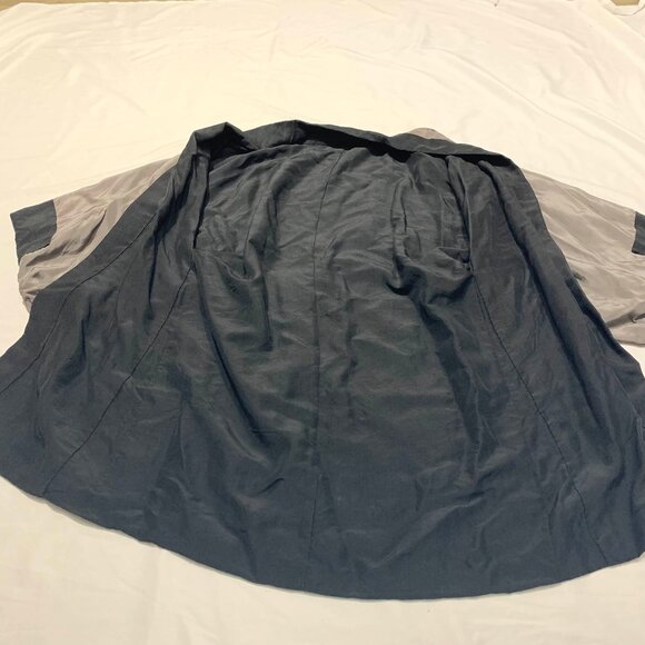 VTG 50s/60s 100% Silk Handmade Japanese Kimono Reversable Large Print Artwork - Picture 7 of 9